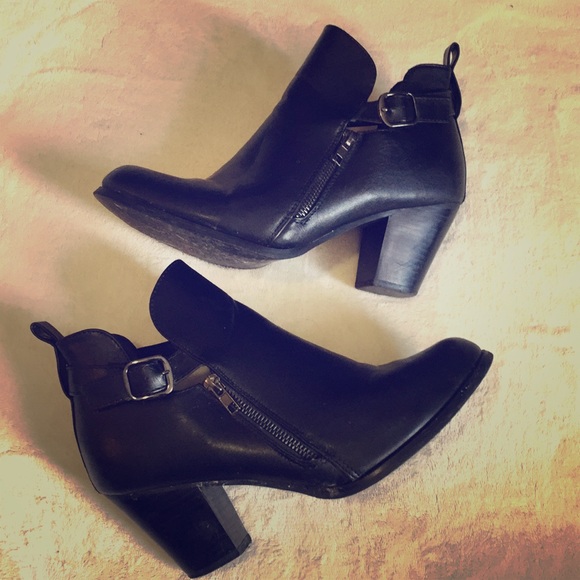 Black booties